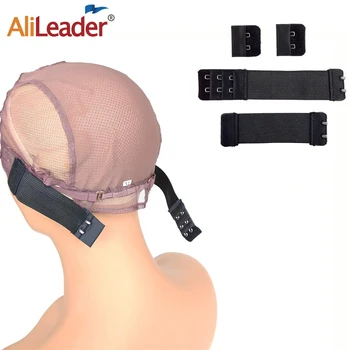 Alileader профессиональная регулируемая резинка для изготовления париков парик 1 шт. аксессуары высокого качества черного бежевого цвета