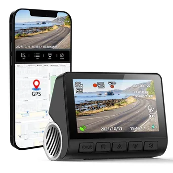 Видеорегистратор V55 для автомобильной камеры 2K/4K Видеорегистратор Dashcam Автомобильный GPS Трекер 3,0 
