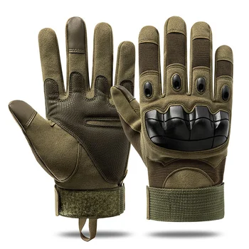 Военные Тактические мужские перчатки с полным пальцем, сенсорный экран, Пейнтбол, Страйкбол, Жесткий Кулак, Альпинизм, Верховая Езда, Армейские боевые перчатки