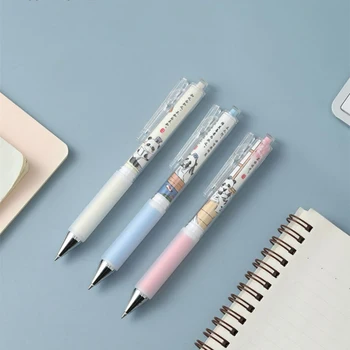 Гелевая ручка M & G Panda 0,5 мм с черными чернилами, Гелевая ручка Kawaii, Офисная ручка для вывесок, Обучающие Канцелярские принадлежности для школьников, Канцелярские принадлежности для письма