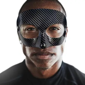 Защита носа для спорта Регулируемая защита лица Комплексная защита лица Регулируемая Защитная маска для софтбола Баскетбола Футбола