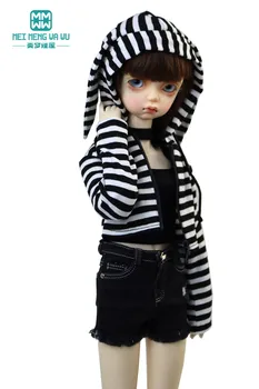Модная куртка с капюшоном BJD clothing, размер 28-45 см, 1/6 1/4 DD SD, аксессуары для кукол, подарок для девочки