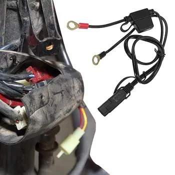 Разъем зарядного устройства для мотоцикла К Удлинительному кабелю SAE Быстроразъемный Кабель Выходной разъем для аккумулятора мотоцикла 12 В-24 В