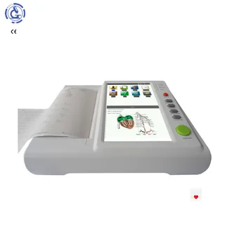 Цифровой аппарат ЭКГ 12-канальный портативное медицинское оборудование для больниц